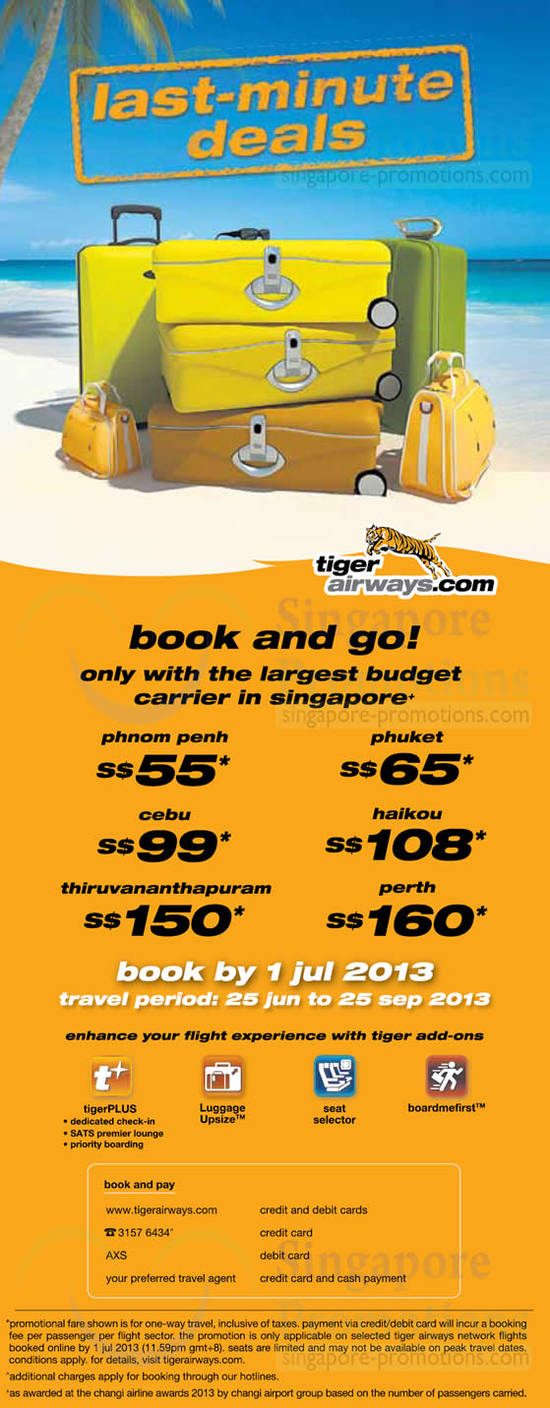 Tiger Airways 25 Jun 2013