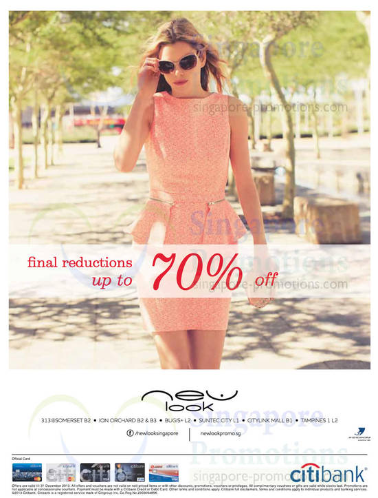 7 Aug New Look Final Reductions Up To 70 Percent Off