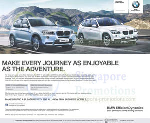Featured image for BMW X3 xDrive20i & BMW X1 sDrive20 Features & Price 31 Aug 2013