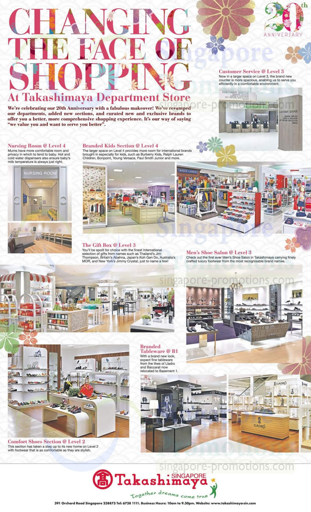 Featured image for Takashimaya Makeover Highlights & Features 23 Aug 2013