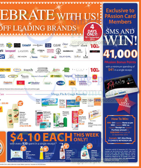 Discounted Brands, Cetaphil, Dove, Silkygirl, Revlon, Scholl, Natures Essentials, GreenLife, Nexcare