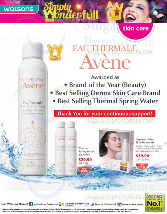 EAU THERMALE Avene Up To 43 Percent Off