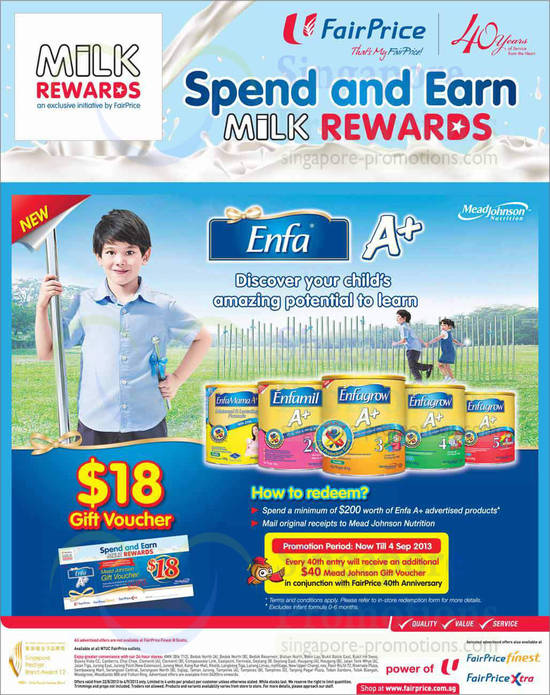 Enfa Free 18 Dollar Gift Voucher With 200 Spend