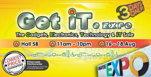 Featured image for (EXPIRED) Get iT @ Expo Mini IT Show @ Singapore Expo 16 – 18 Aug 2013