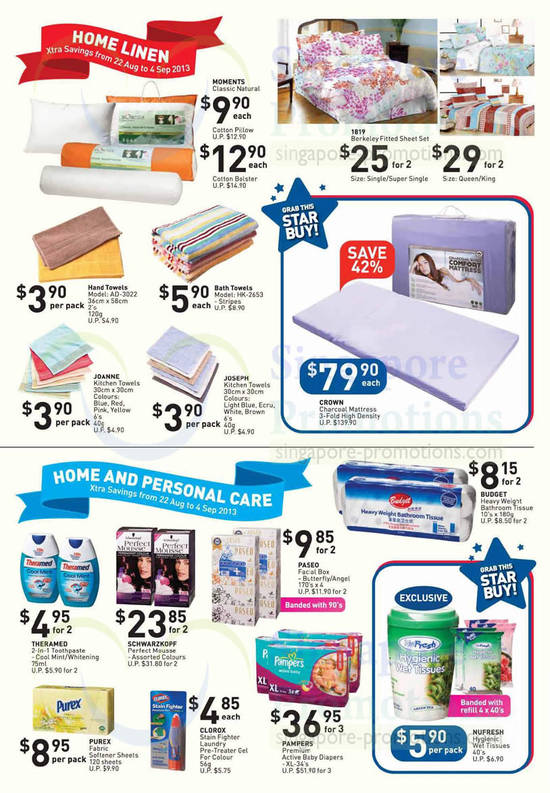 Home Linen, Personal Care, Bedding