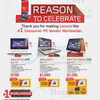 Featured image for Lenovo Ideapad & Yoga Notebook Offers 9 Aug 2013