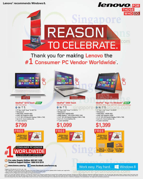 Lenovo 9 Aug 2013