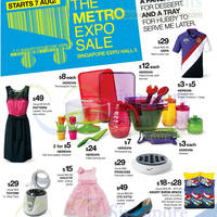 Featured image for (EXPIRED) Metro Expo SALE @ Singapore Expo 7 – 11 Aug 2013