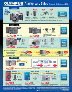 Featured image for (EXPIRED) Olympus Digital Camera Anniversary Sale Offers 5 Aug – 30 Sep 2013