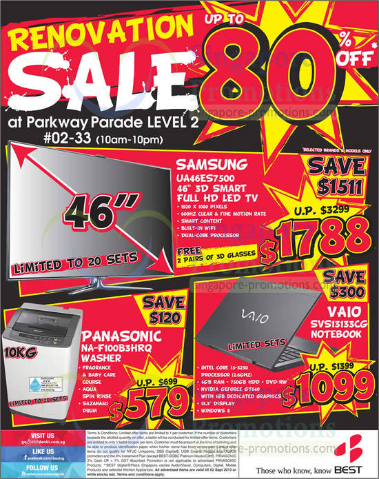 Parkway Parade Renovation Sale Offers