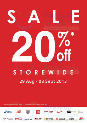 Featured image for (EXPIRED) Running Lab 20% Off Storewide SALE 29 Aug – 8 Sep 2013