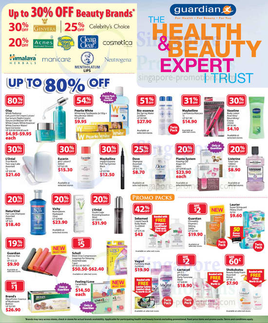 Up To 30 Percent Off Selected Beauty Brands, Up To 80 Percent Off Deals