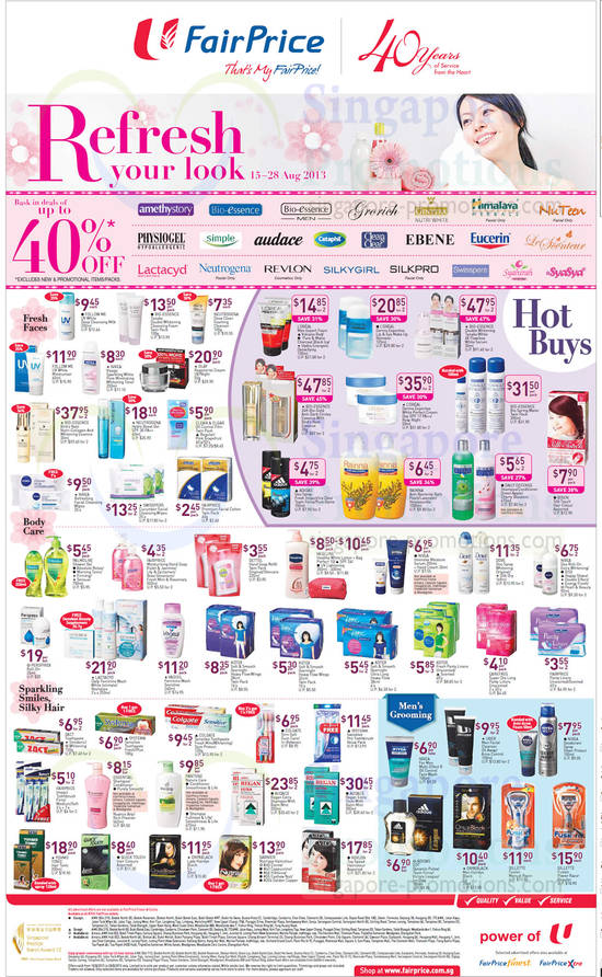 Up To 40 Percent Off Personal Care Brands