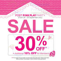 Featured image for (EXPIRED) Etude House 30% Off Post Pink Play Party SALE @ Islandwide 26 – 29 Sep 2013