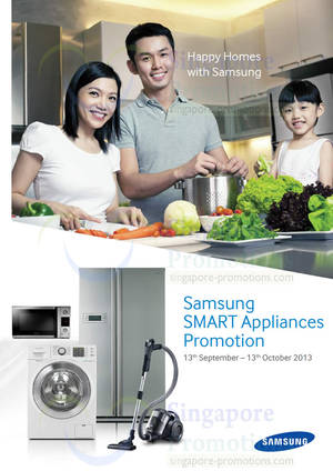 Featured image for (EXPIRED) Samsung Washers & Appliances Offers 13 Sep – 13 Oct 2013