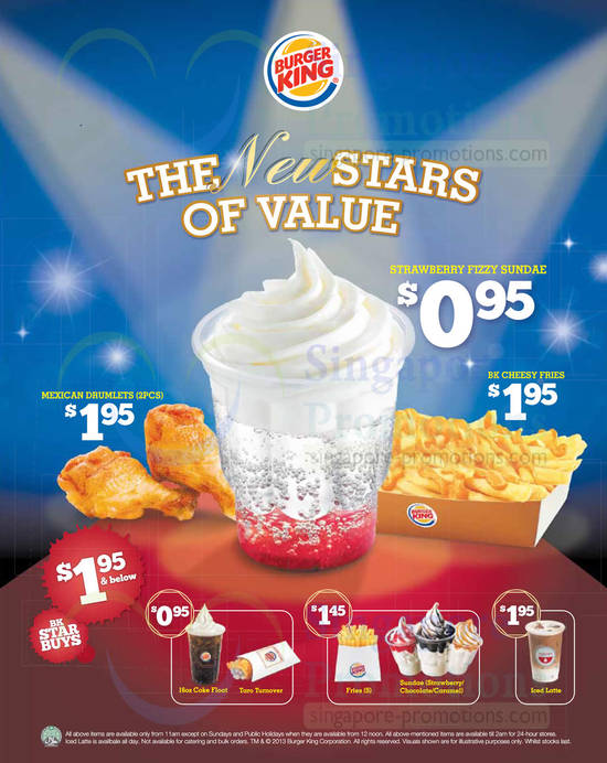 Burger King 25 Oct 2013