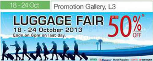 Isetan Scotts Luggage 7 Oct 2013 Isetan Scotts Luggage 7 Oct 2013