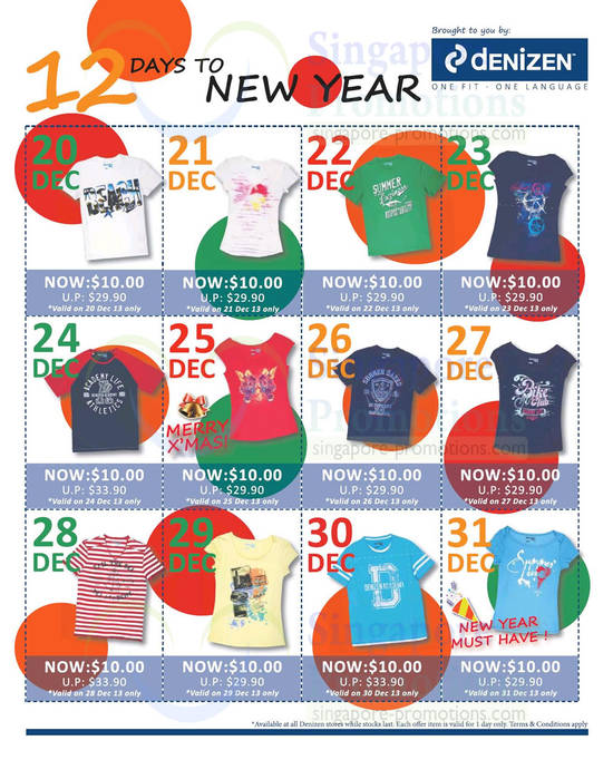 19 Dec Denizen 12 Days Gifting Daily Deals