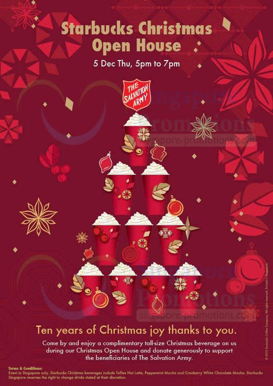 2 Dec Starbucks Free Coffee Promo