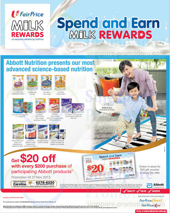 Abbott Nutrition, Milk Formulas