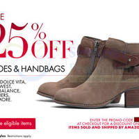 Read more about Amazon.com 25% OFF Shoes & Handbags Coupon Code 25 - 30 Nov 2013