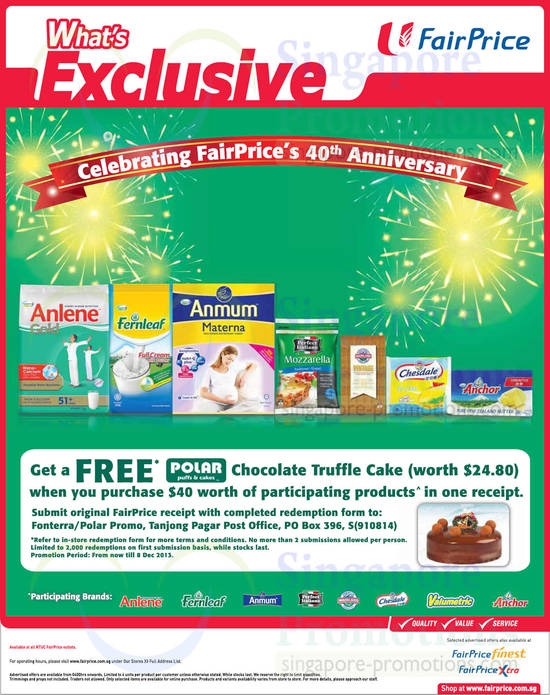 Free Polar Cake with Purchase on Participating Products