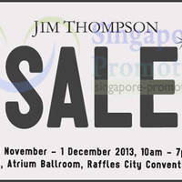 Read more about Jim Thompson SALE @ Raffles City Convention Centre 30 Nov - 1 Dec 2013
