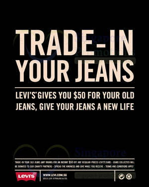 Featured image for Levi’s Jeans $50 Off Trade In Promo 1 Nov 2013