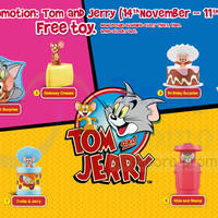 Featured image for (EXPIRED) McDonald’s FREE Tom & Jerry Toy With Happy Meal 14 Nov – 11 Dec 2013