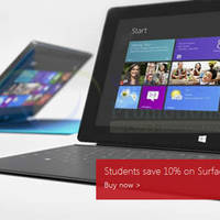 Read more about Microsoft Surface RT 10% OFF Student Promo Offer 26 Nov 2013
