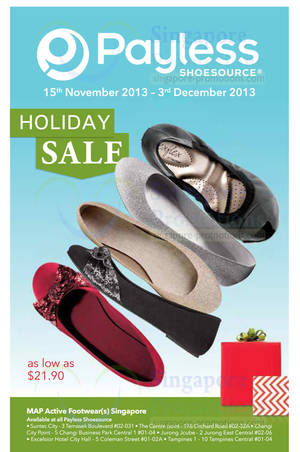 Featured image for (EXPIRED) Payless Shoesource Holiday SALE 15 Nov – 3 Dec 2013
