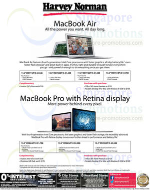 Featured image for (EXPIRED) Harvey Norman Philips Electronics & Apple MacBook Offers 19 – 25 Dec 2013
