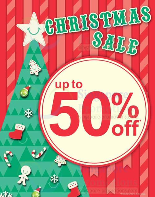 Featured image for Bossini Up To 50% OFF Christmas SALE 5 - 31 Dec 2013