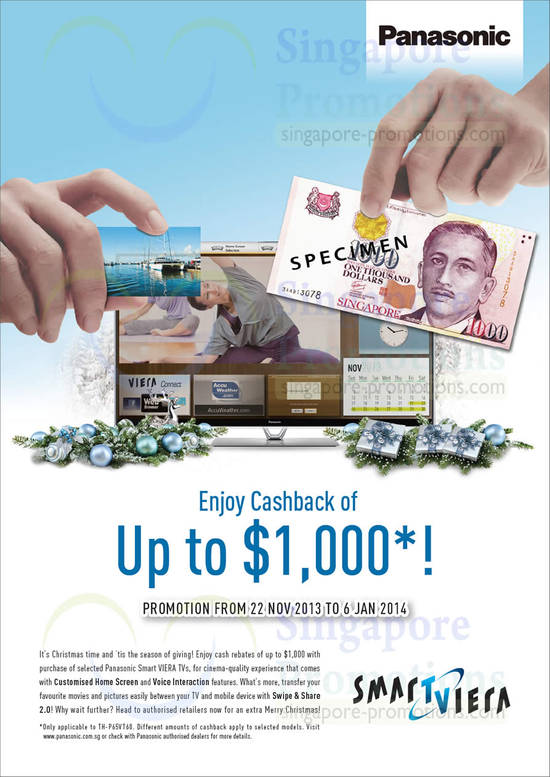 Cashback Up to 1000 Dollars Off