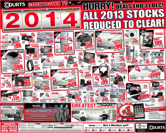 Featured Offers, Washers, TVs, Vacuum Cleaners, Notebooks, Fridges, Digital Cameras, Washers