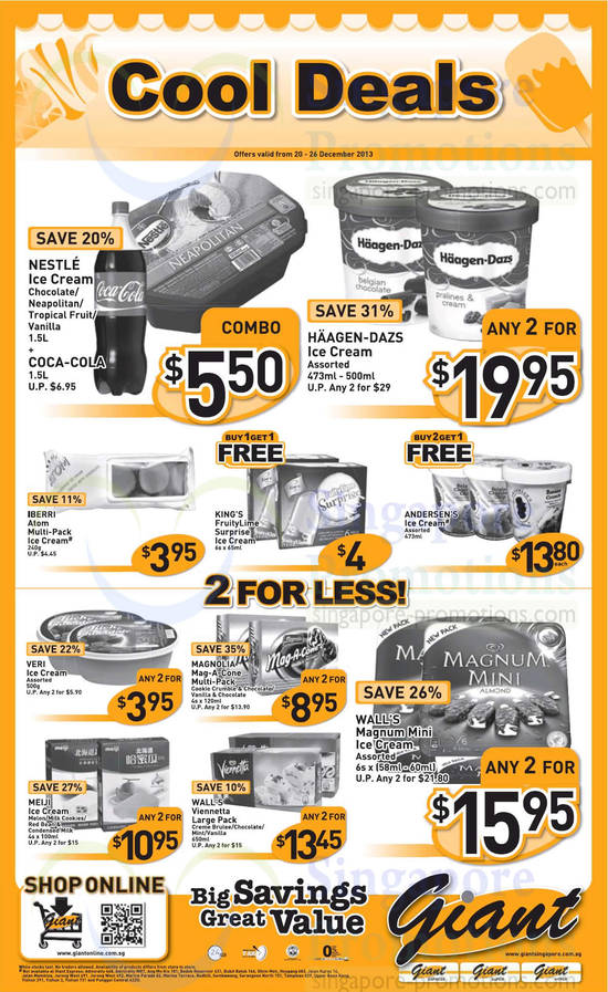 Giant Cool Deals 20 Dec 2013