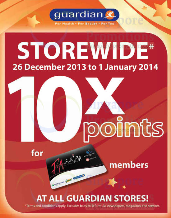 Passion Cardmembers 10x Points Storewide