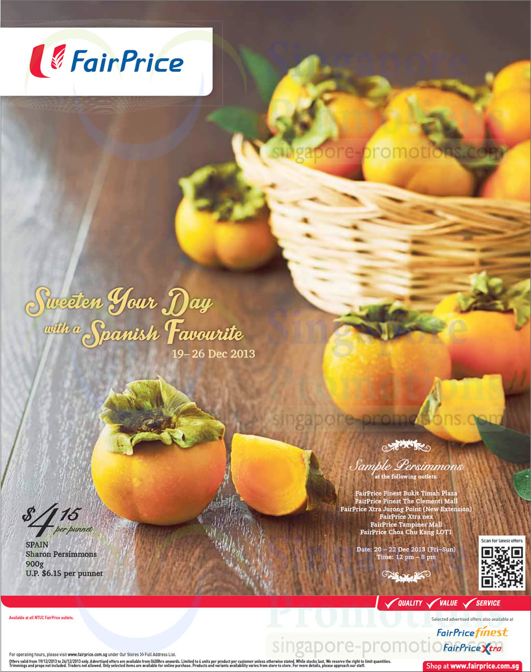 Featured image for NTUC Fairprice Baby, Appliances, Taiyo & Other Offers 19 Dec 2013 - 1 Jan 2014
