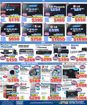 Featured image for (EXPIRED) Audio House Electronics, TV, Notebooks & Appliances Offers 30 Nov – 1 Dec 2013