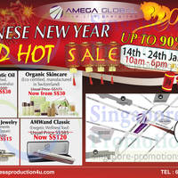 Read more about Amega Global Up To 90% OFF CNY SALE Weekdays @ The Octagon 14 - 24 Jan 2014