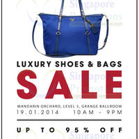 Read more about Brandsfever Handbags & Footwear Sale Up To 95% Off @ Mandarin Orchard 19 Jan 2014
