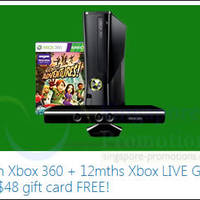 Read more about Microsoft Xbox 360 Console & Games FREE Up To $48 Gift Card Promo 25 Jan - 31 Mar 2014