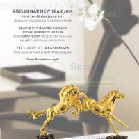 Read more about Risis Up To 70% OFF Promo @ Takashimaya 17 - 26 Jan 2014