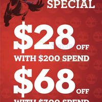 Read more about Timberland $28 OFF With $200 Spend Promo 3 - 30 Jan 2014