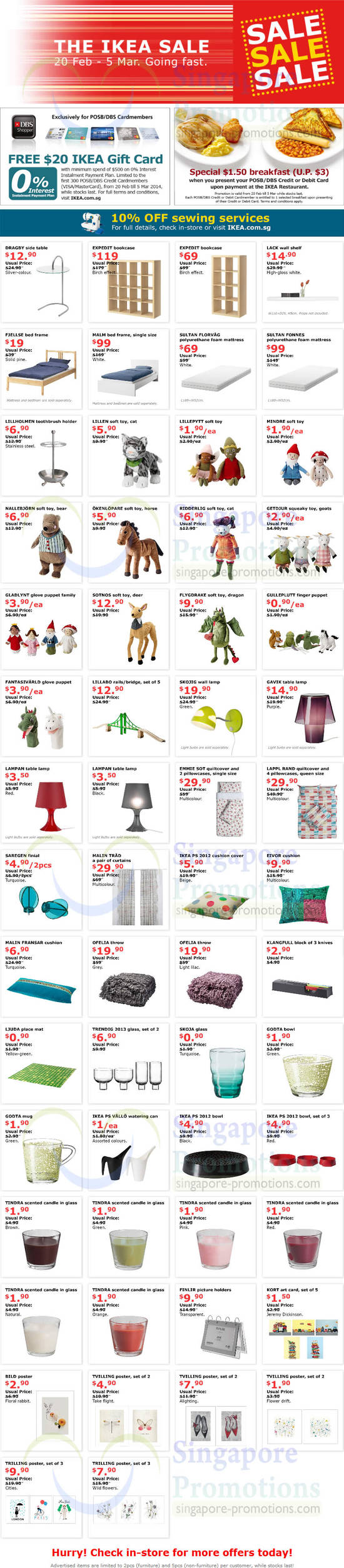 24 Feb IKEA SALE Items