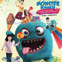 Read more about AMK Hub Monster Bonanza Holiday Fun 14 Mar - 13 Apr 2014