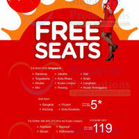 Featured image for (EXPIRED) Air Asia FREE Seats Promotion 24 Feb – 2 Mar 2014