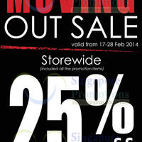 Read more about Choco Express 25% OFF Storewide Moving Out Sale @ Century Square 17 - 28 Feb 2014