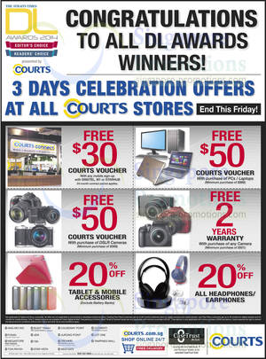 Featured image for (EXPIRED) Courts 3 Days Celebration Offers 12 – 15 Feb 2014