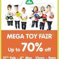 Featured image for (EXPIRED) Early Learning Centre Mega Toy Fair @ United Square 27 Feb – 4 Mar 2014